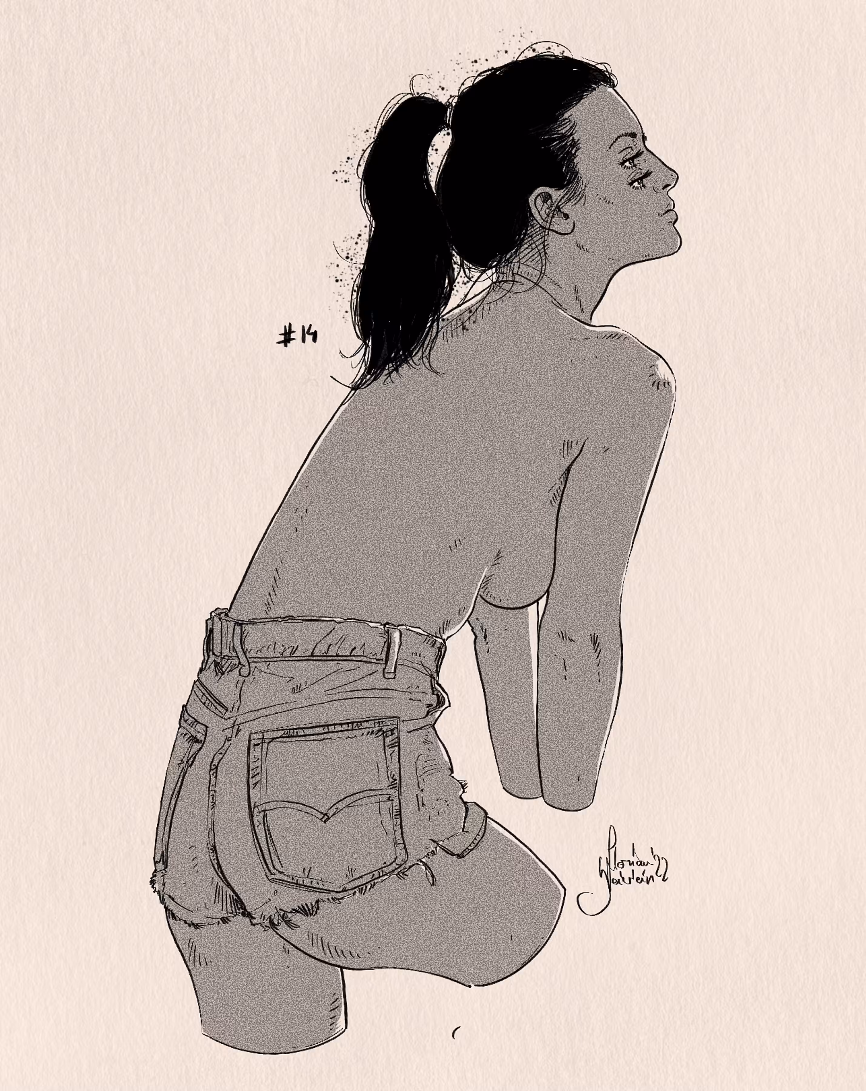 #inktober 2k22 no. 14