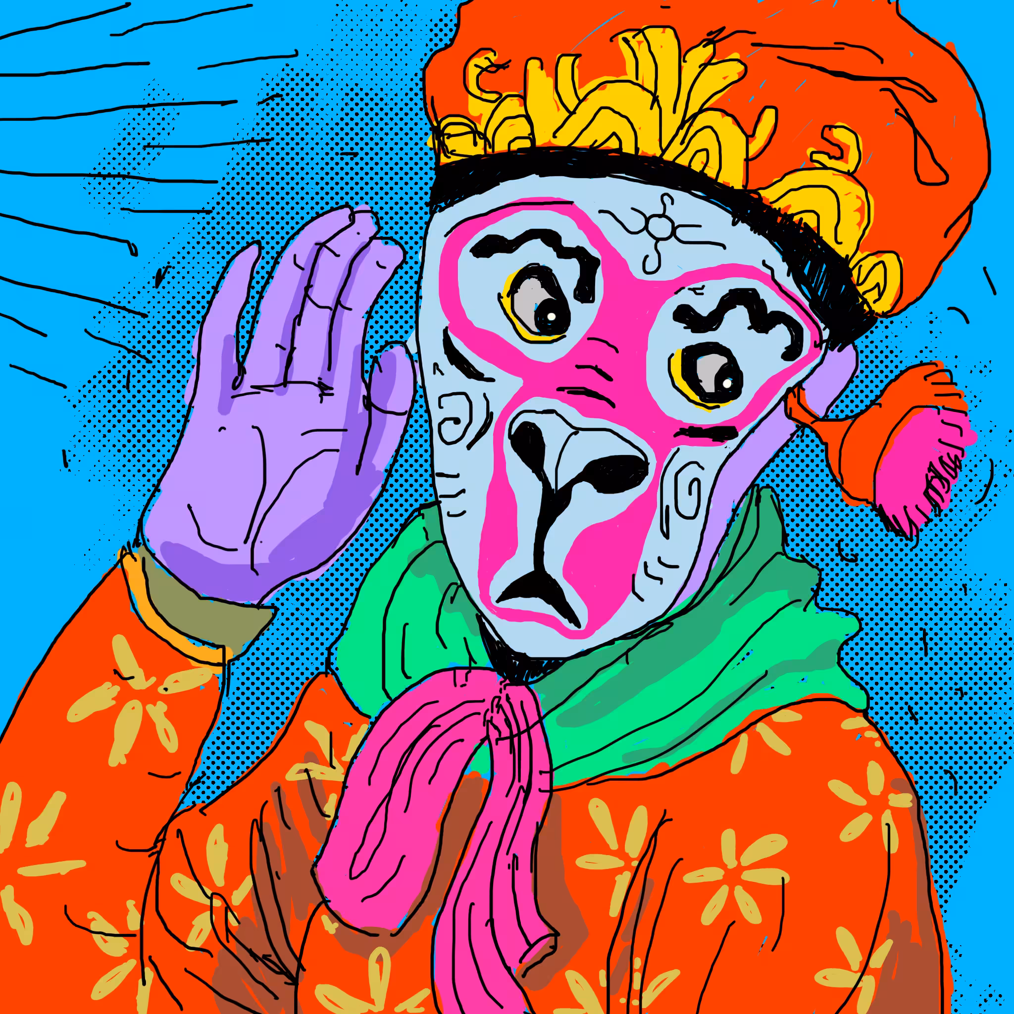 Atomic monkey