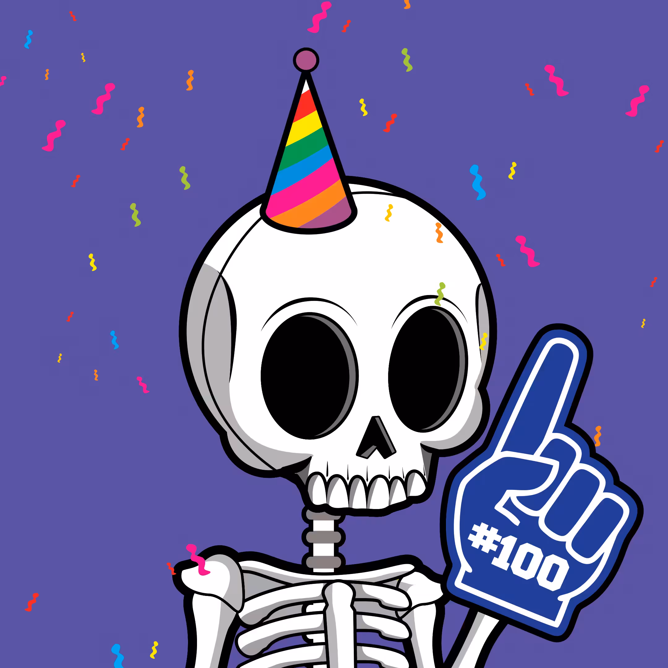  Edgar The Skeleton - 100! #100