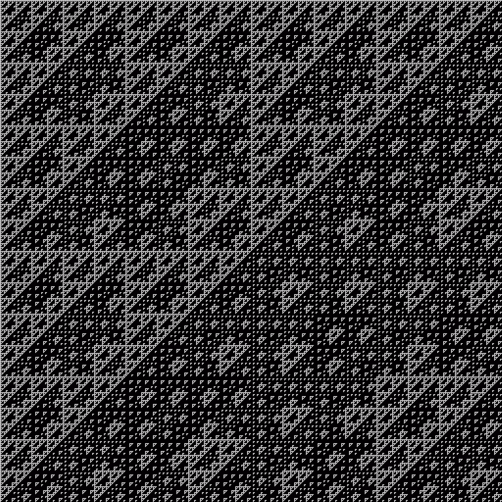 Sierpiński triangles #1