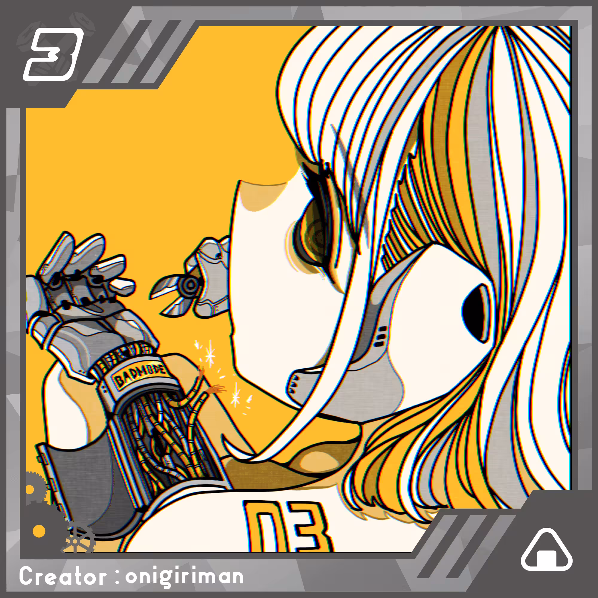 Menhera Cyborg Girl_NFTxC_03_03