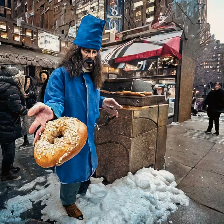 Wizard‘s Bagel Stand in NYC 🗽🥯