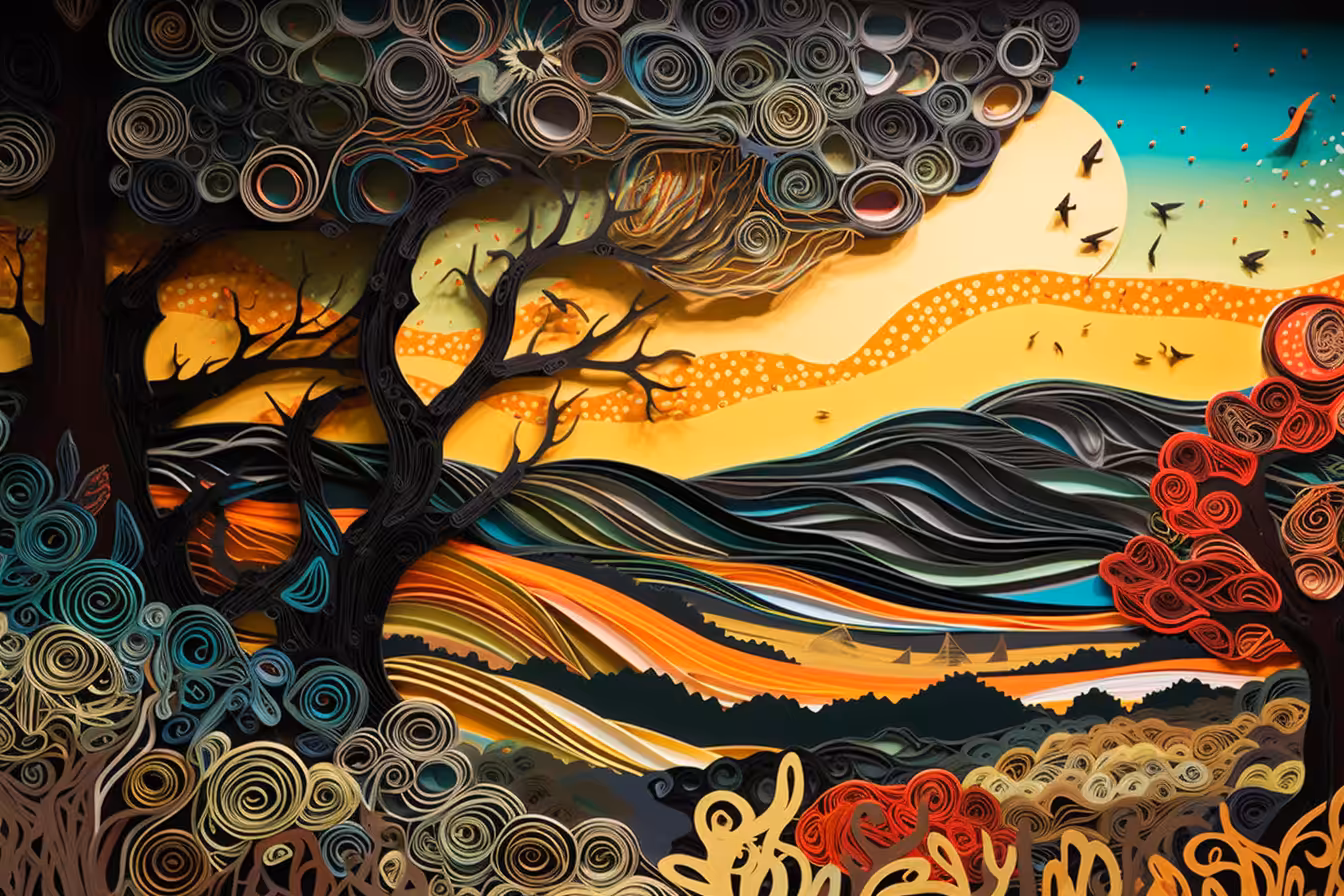 FILIGREE LANDSCAPES #099