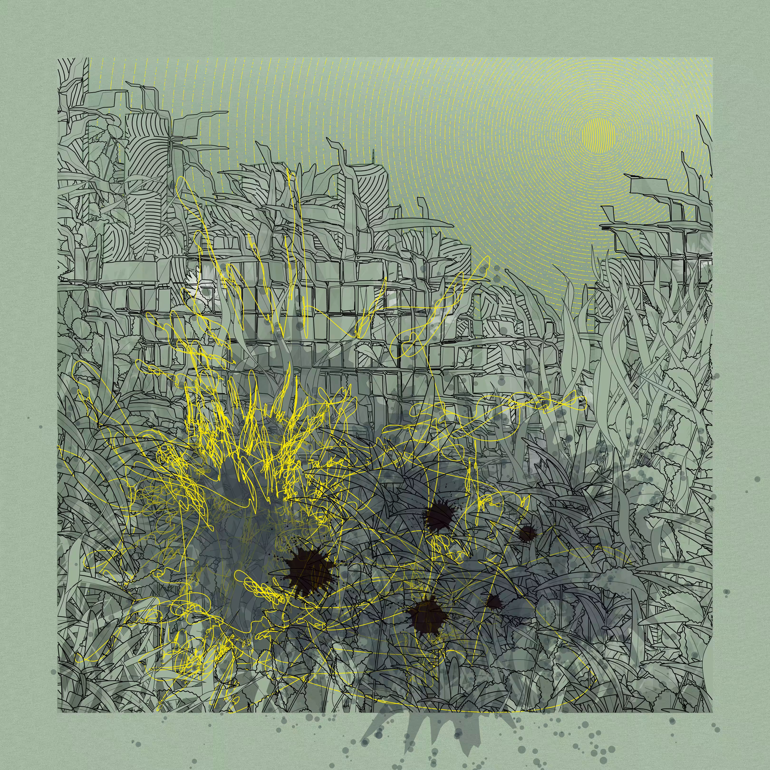 Landscape with Carbon Capture #3826