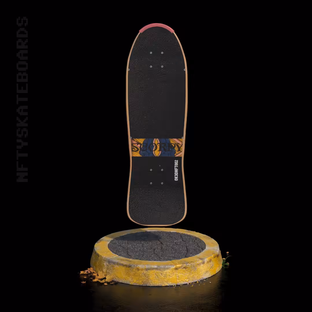nftyskateboards NFT#002 - "Lost in the supermarket"