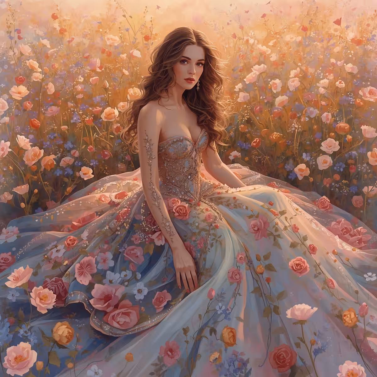 The look of the blossoms