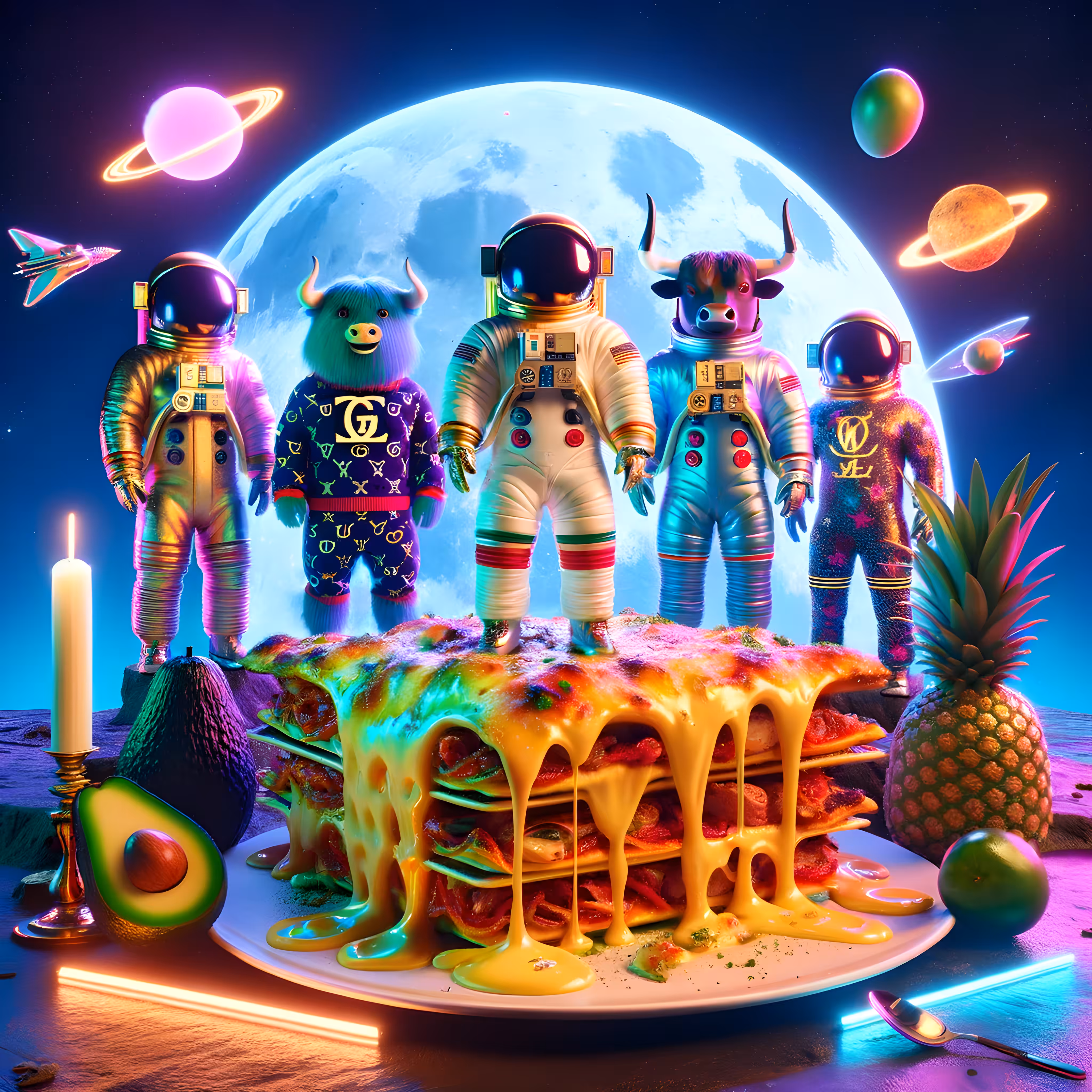 Space Lasagna on Tezos: Space Lasagna