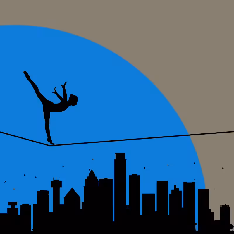 Dancing over the city #3