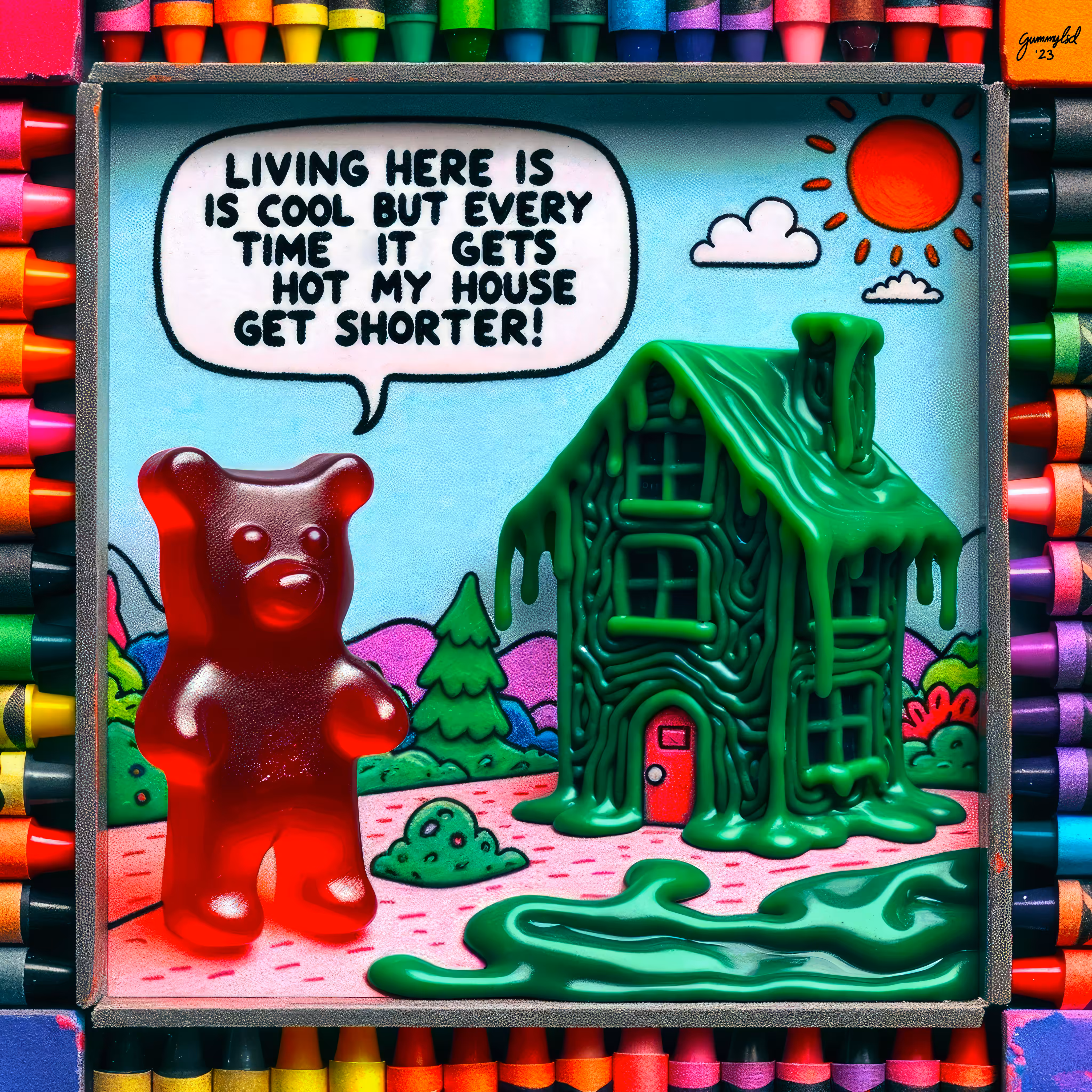 Melt: LSDGB Comic #18 (Beardrop)