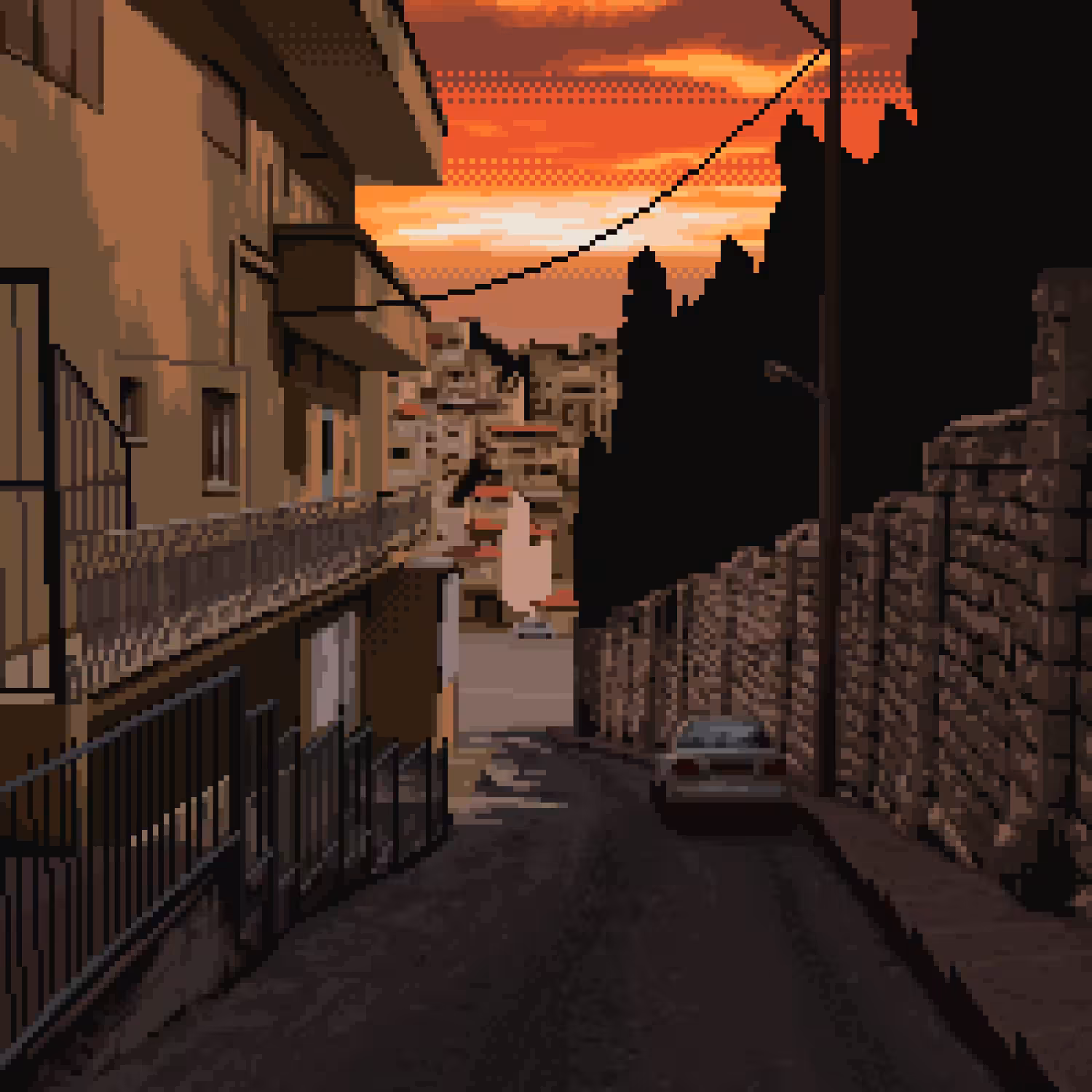Evening street