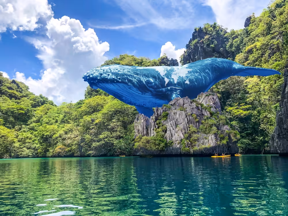 Earth Whale Resting