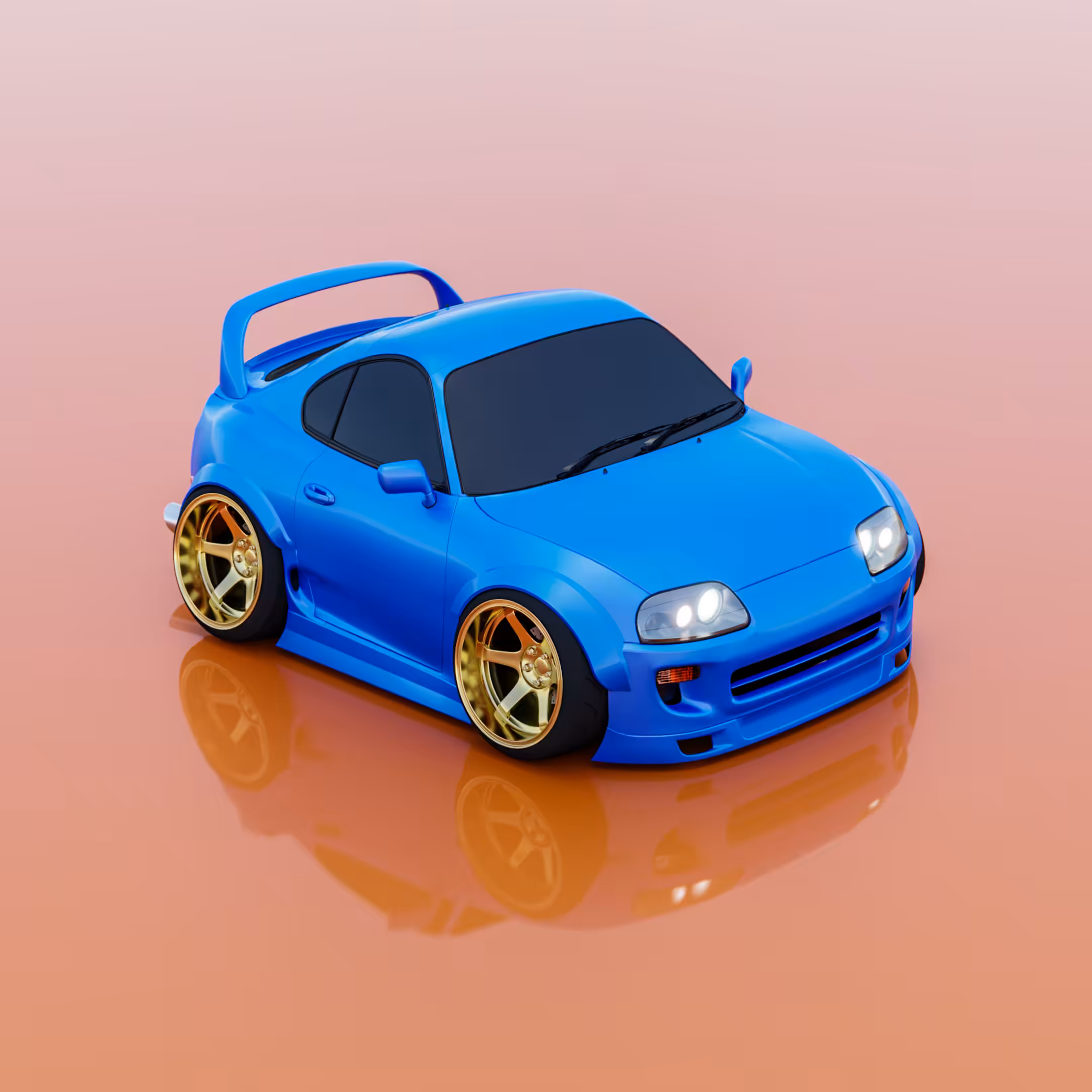 CARtoons: CARtoon Supra - (Blue Edition)