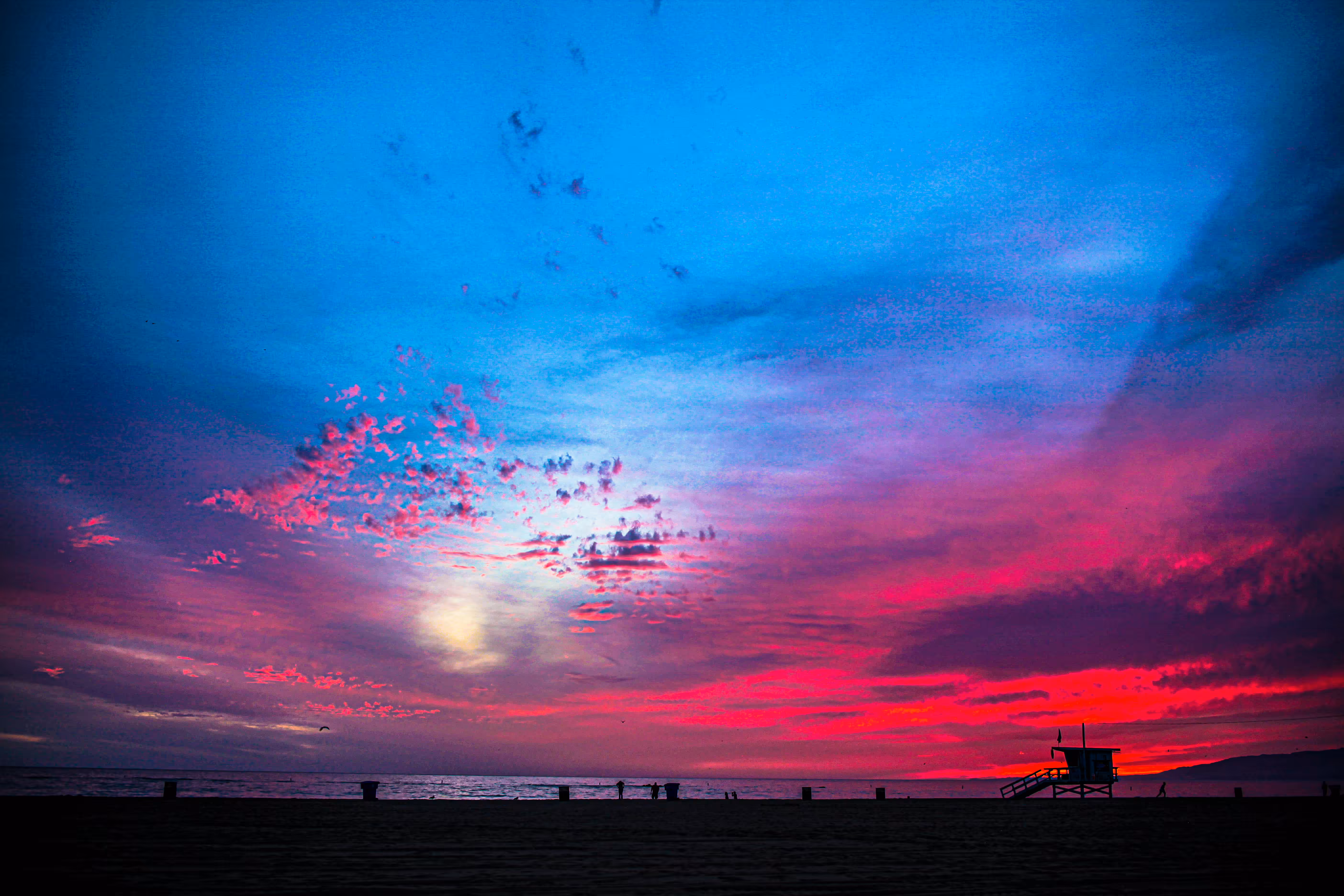 Red Skies at Night