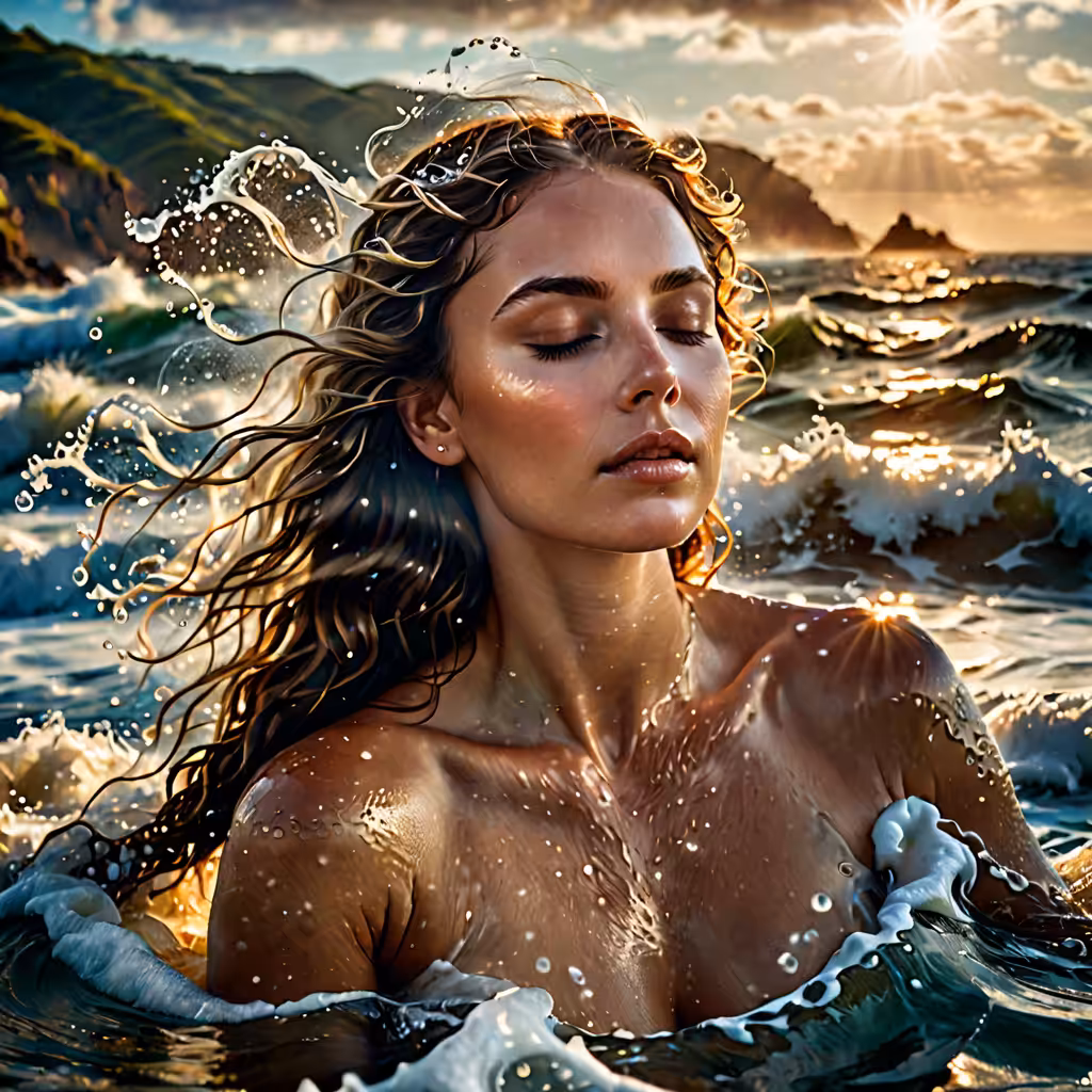 Hybrid Aesthetics: Sunset Serenity
