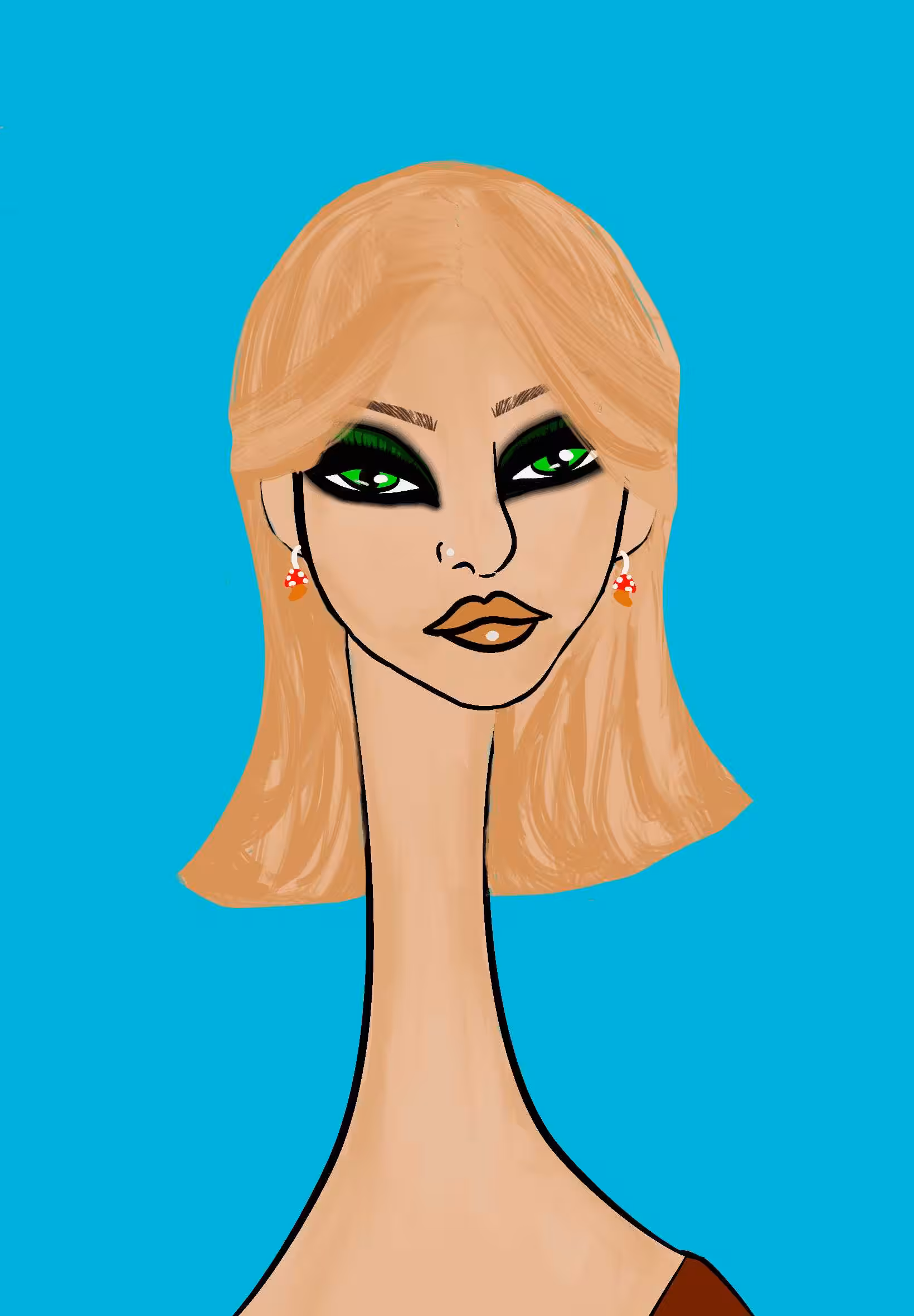 Long Neckie Ladies: Long Neckie Lady #1384