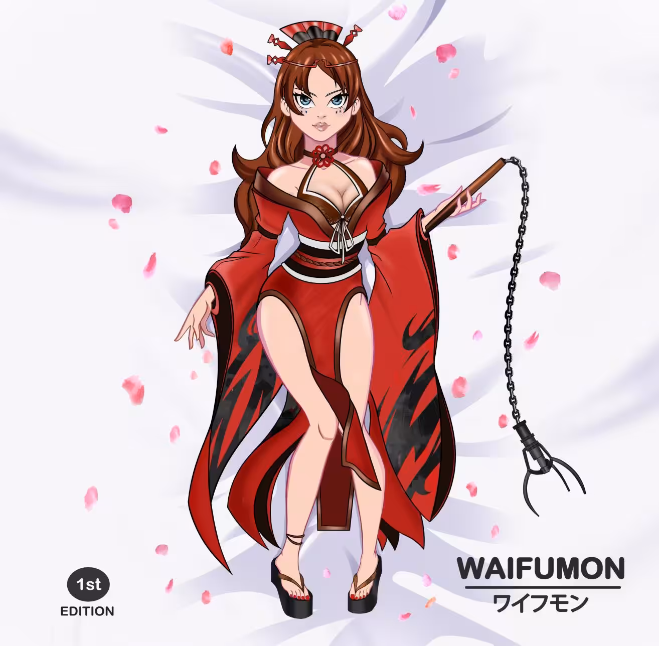 Tominoya Casino Waifumon Exclusive NFT - First Edition - 1 of 1 - Shiny - ワイフモン