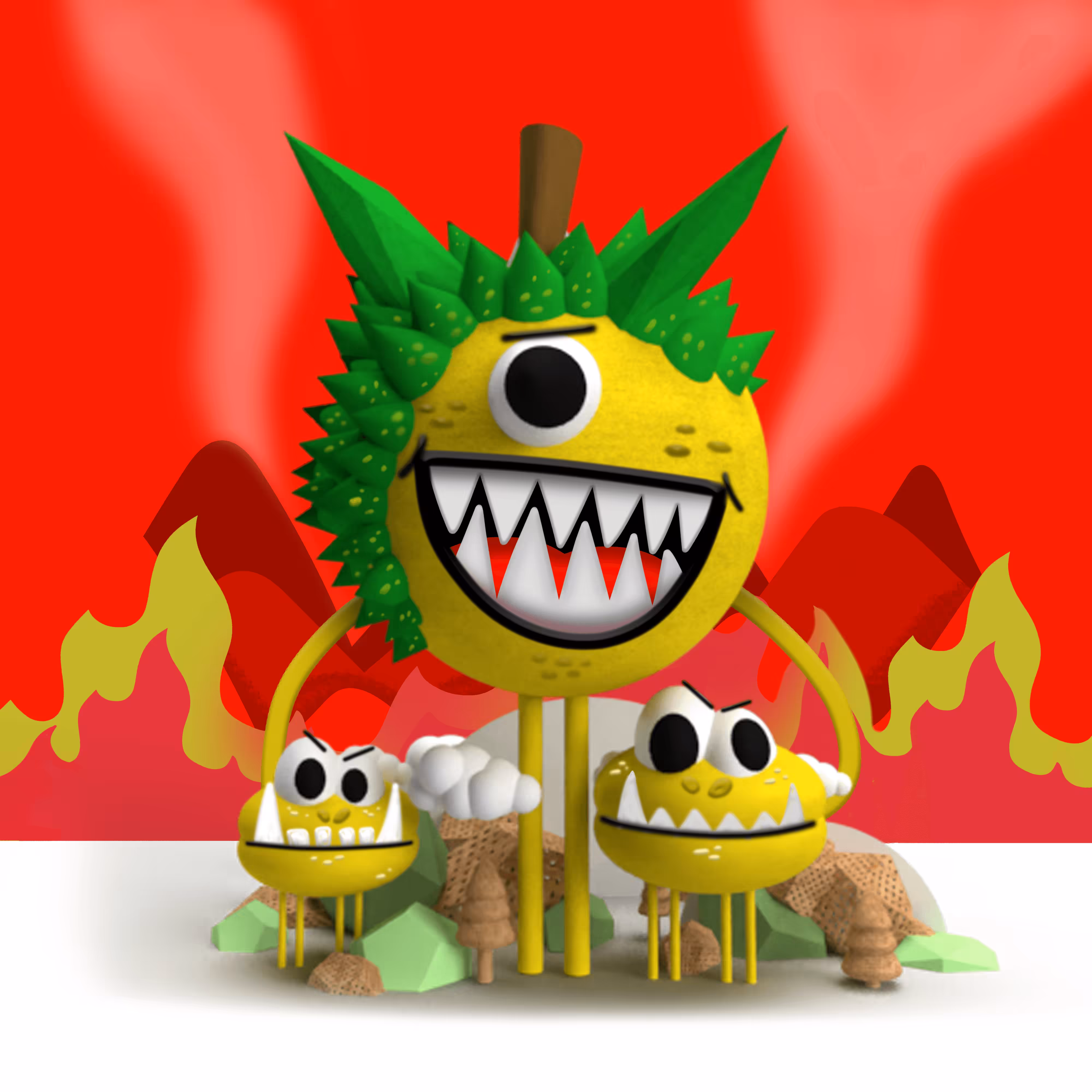 [SPECIAL] DURIAN MONSTER PLUMP