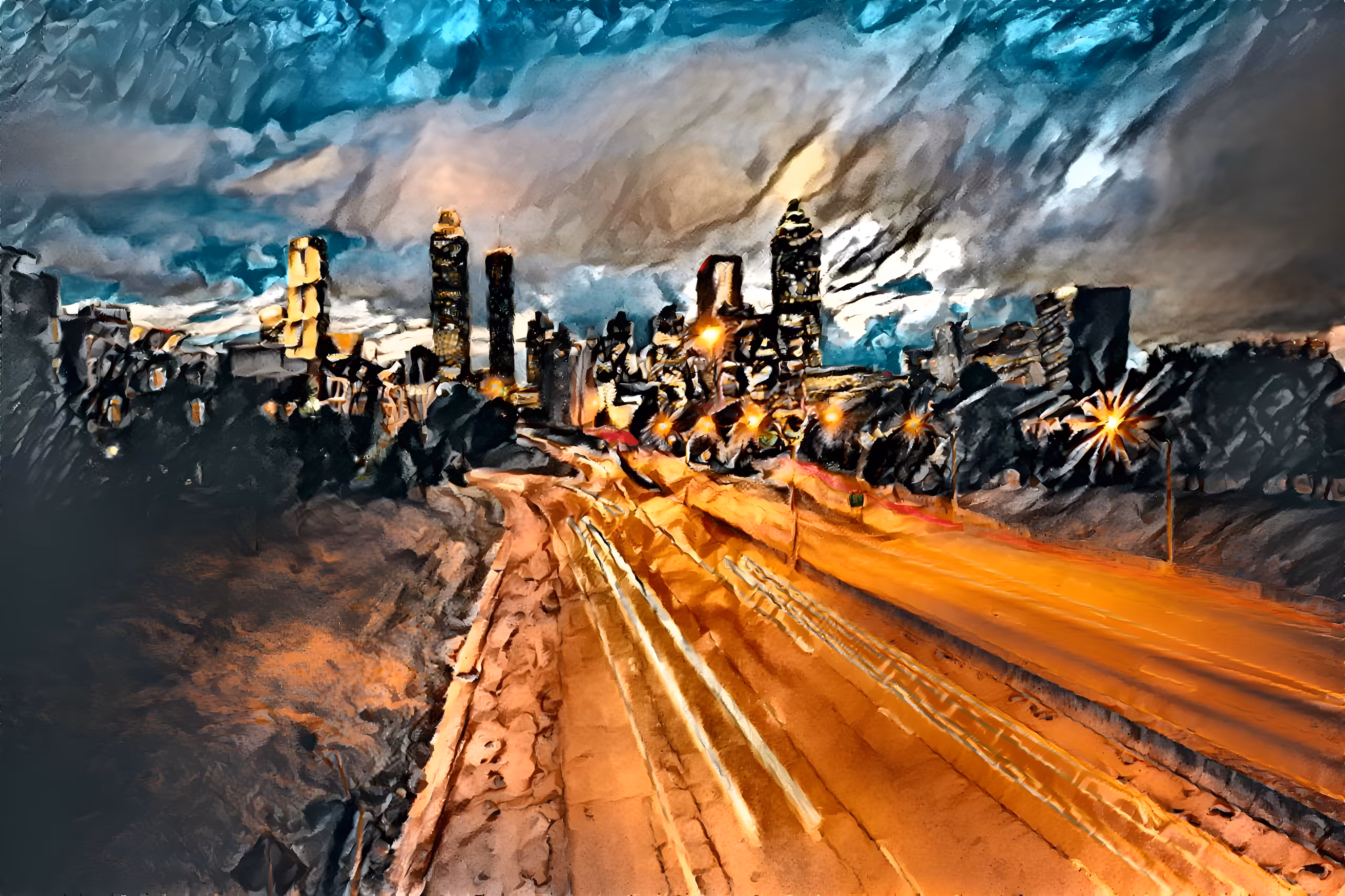 City skyline