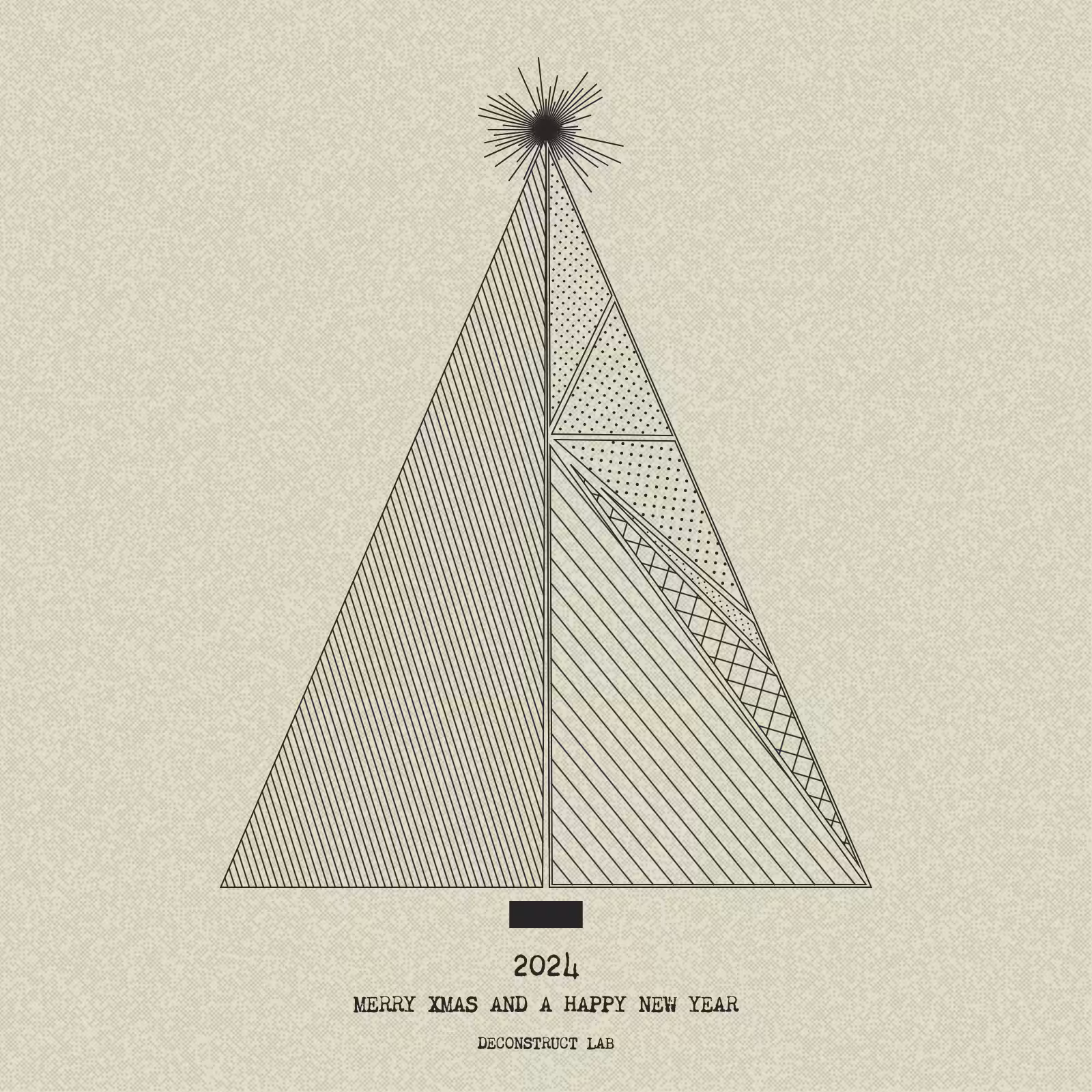 Have Yourself a Merry Little Geometric Tree #247