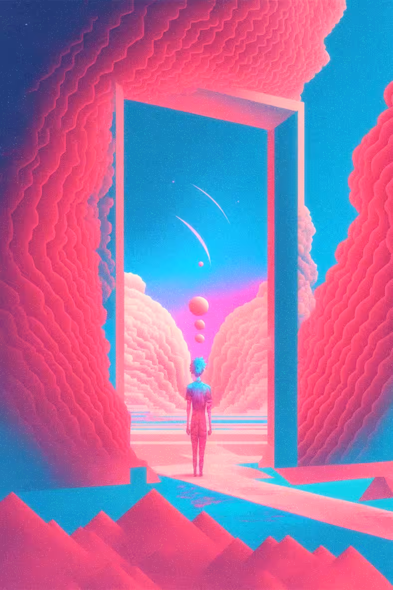 "Silent, still & wan"