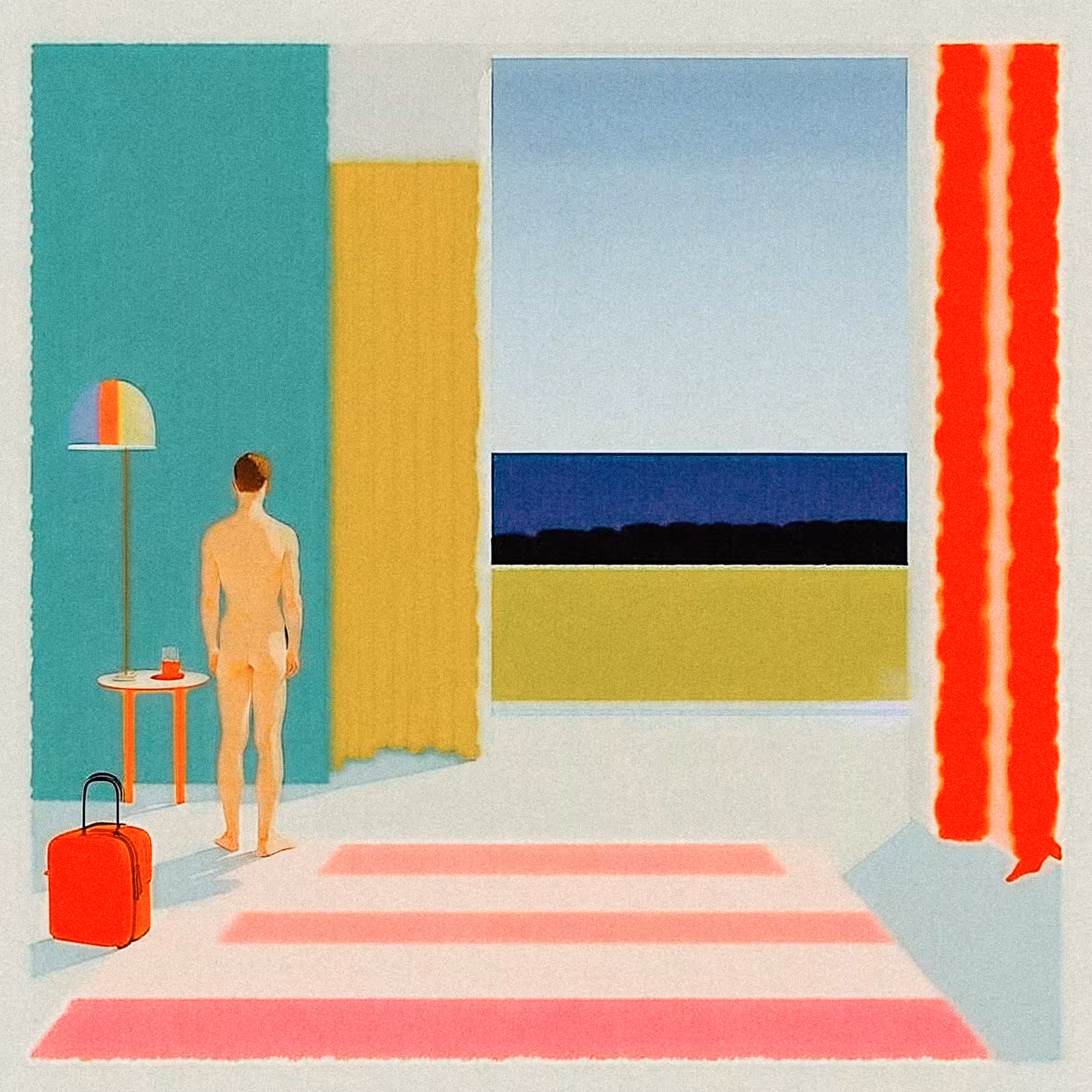 Oleg Gant Art: Piter not my friend: “Lumina” (Rothko Line) 1#480 (Solitude)