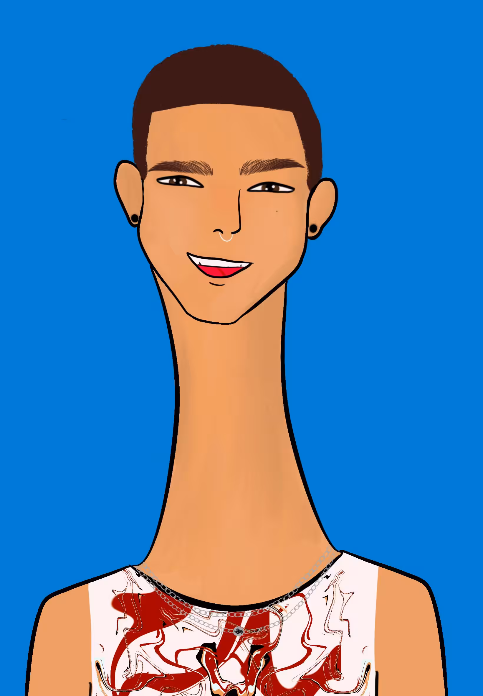 Long Neckie Fellas #2781