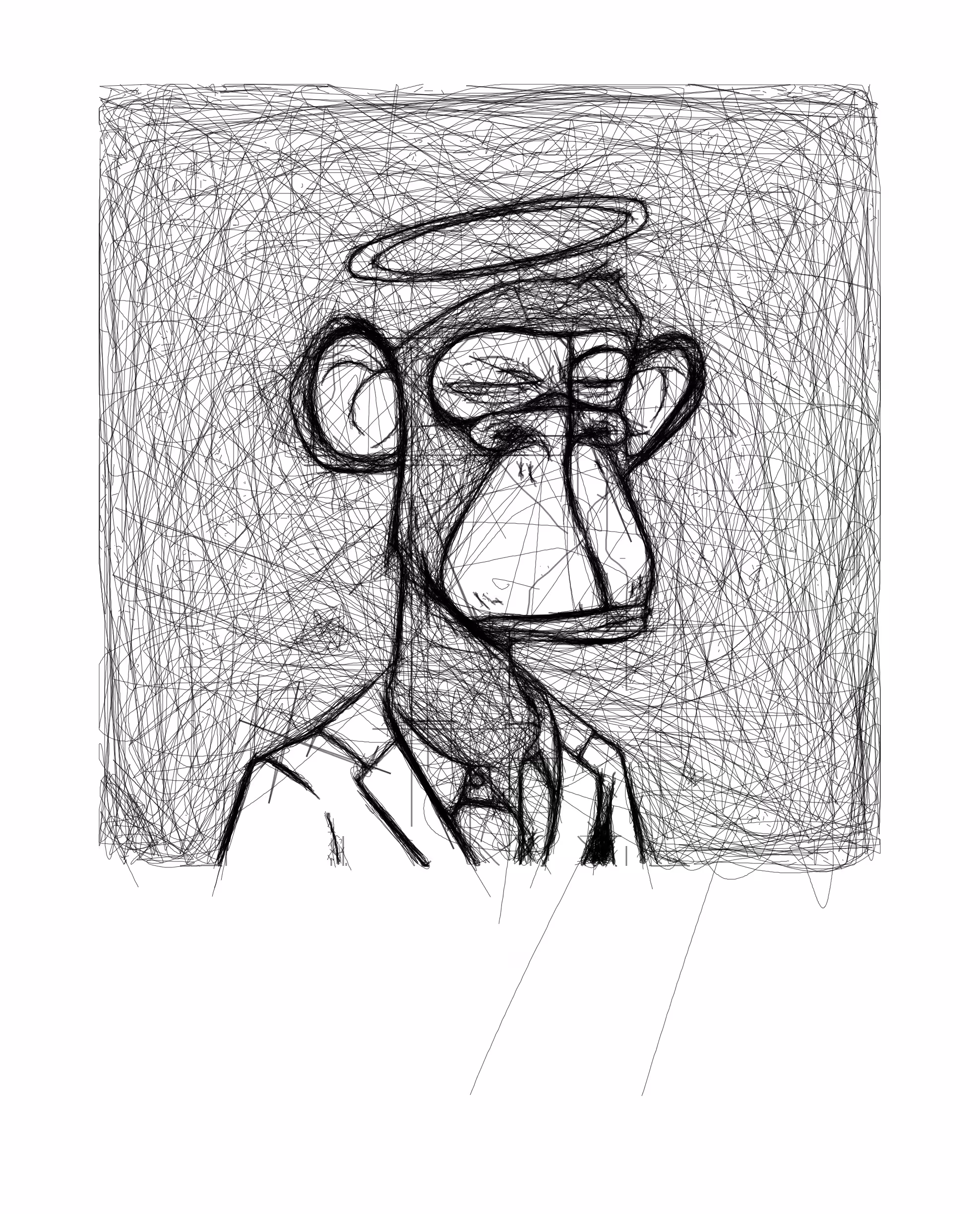Portrait of Bored Ape #7425