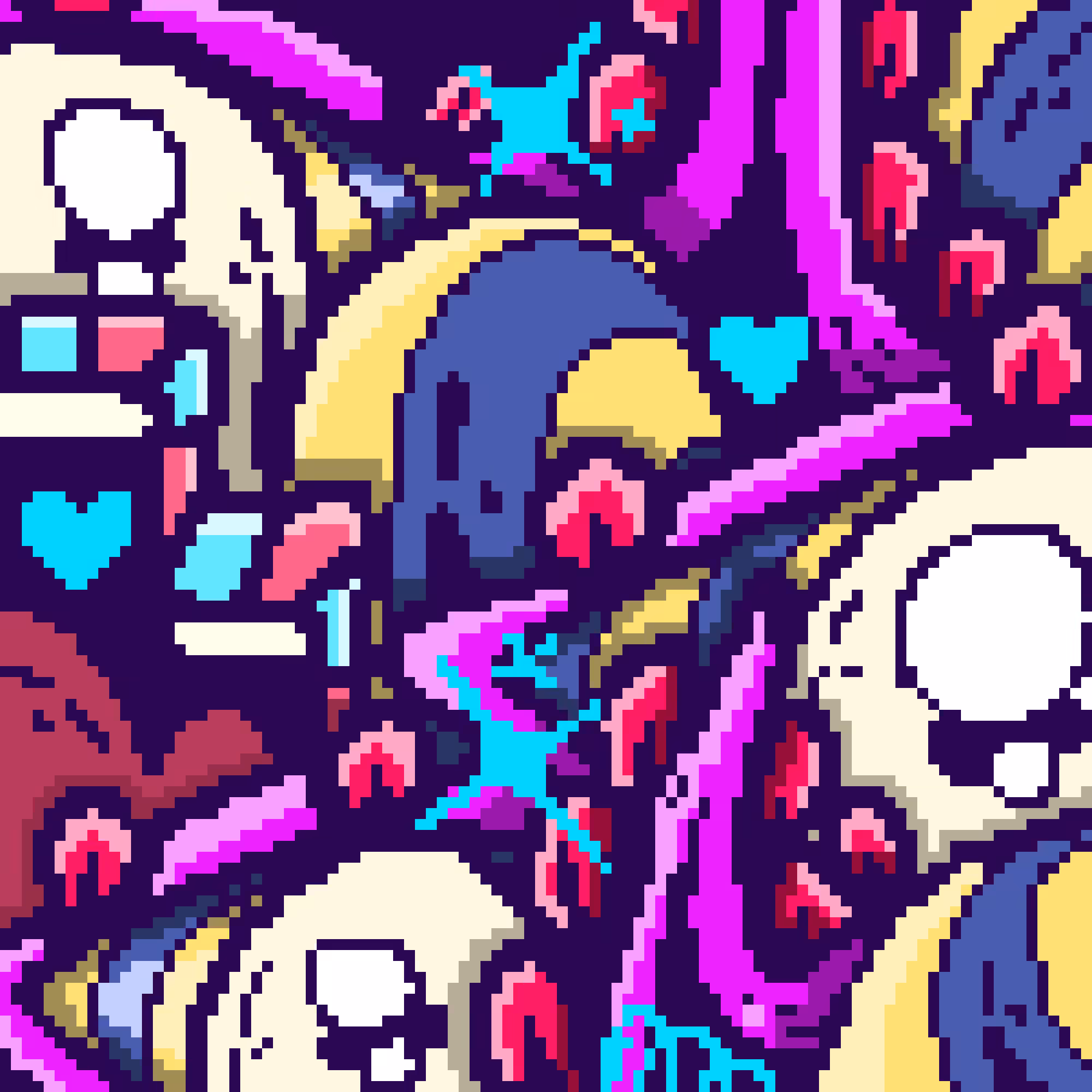 Pixel rafia