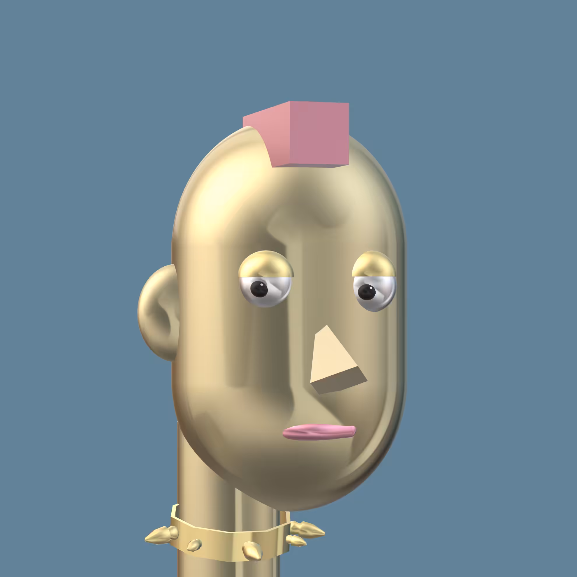 3D Metal Punks #92