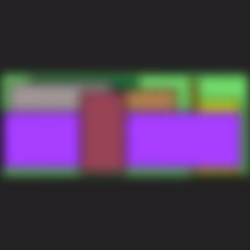 Mondrian Franke Blur #6