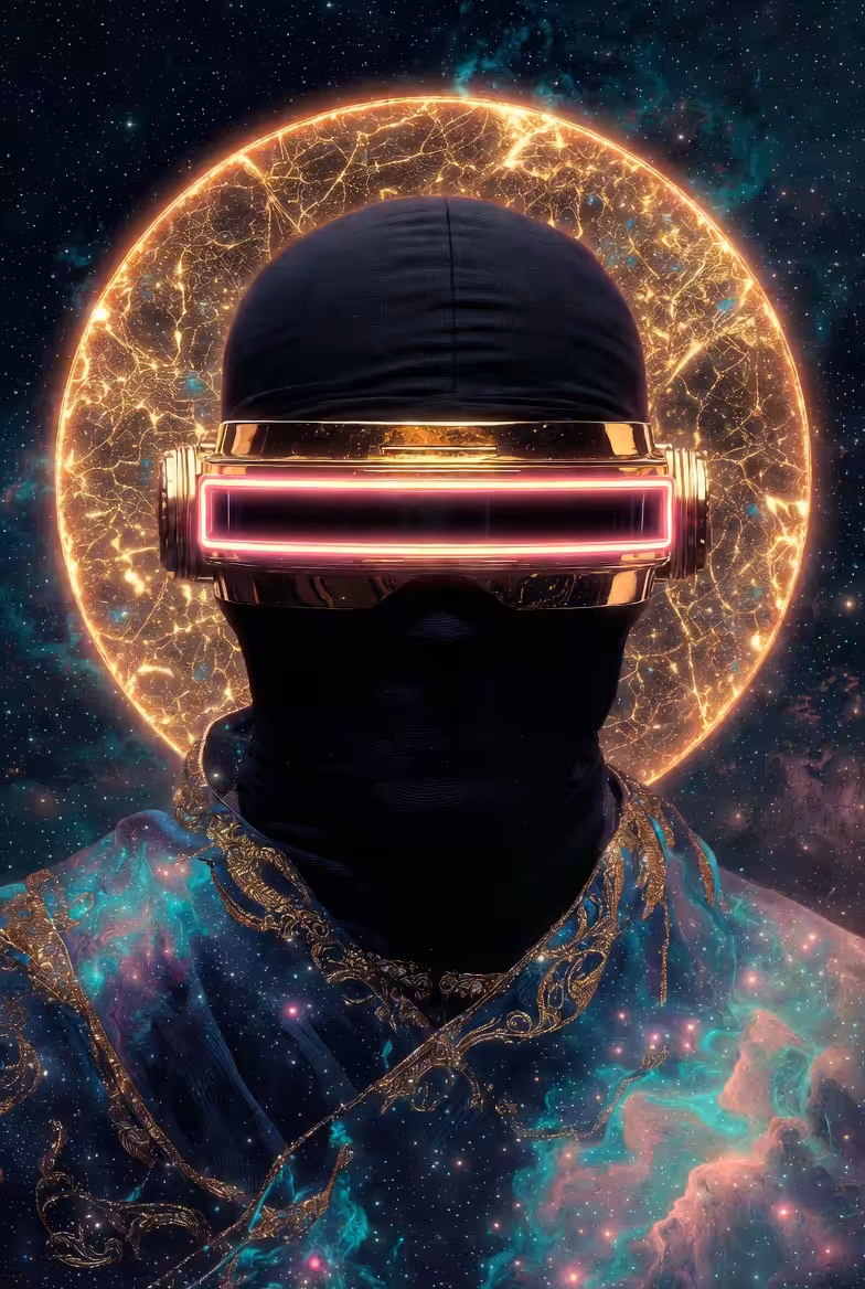 Watcher of the Neon Void 
