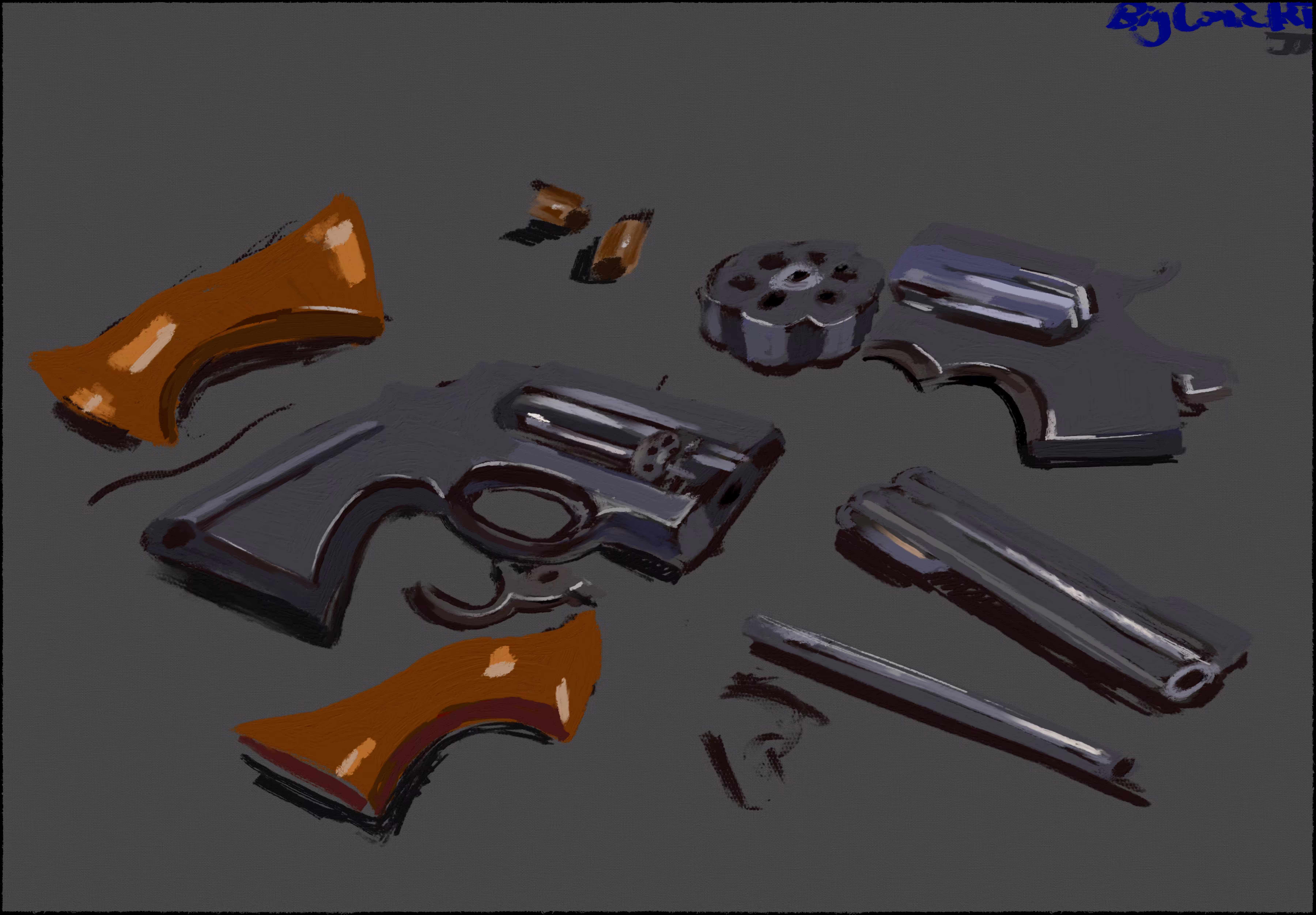 ₿roken Pistol
