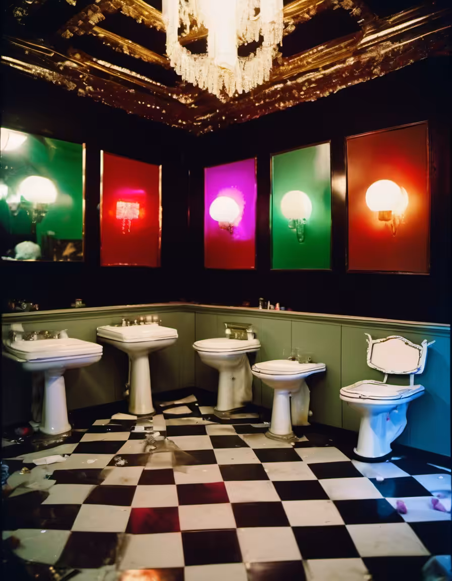 Club Restrooms With Threatening Auras #95