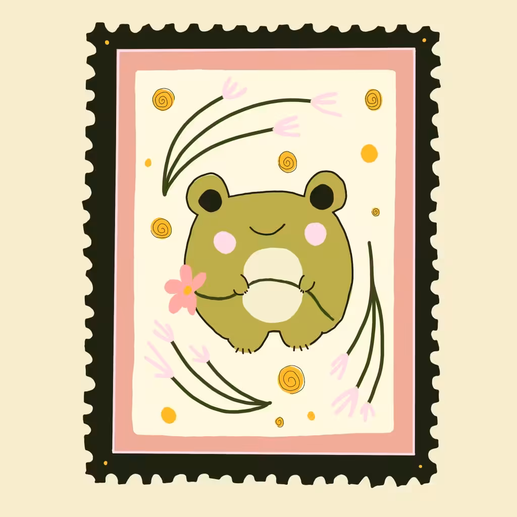 Flower Frog