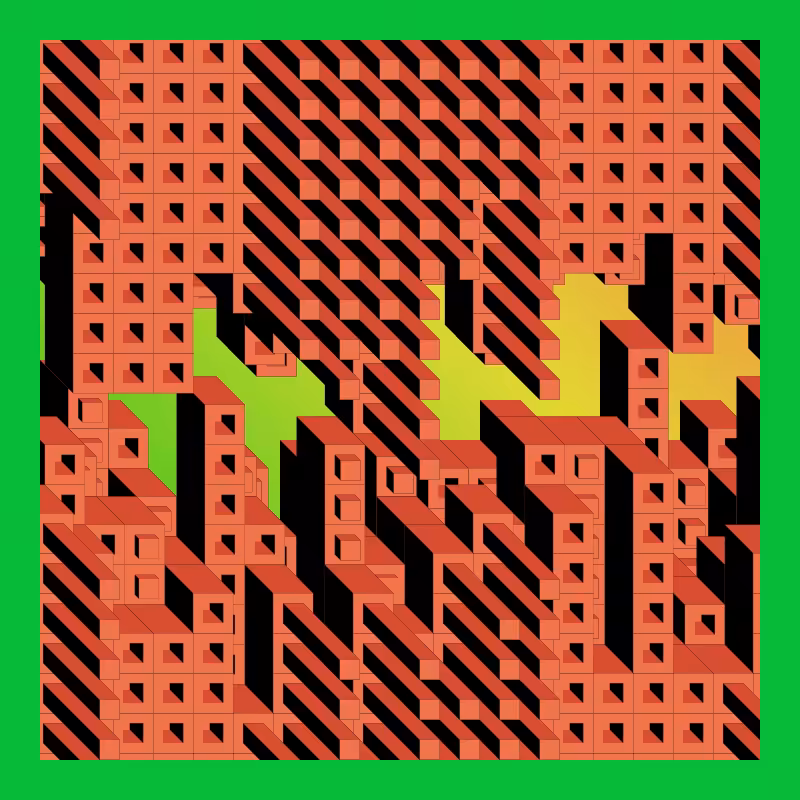Cube City - Upside Down #27