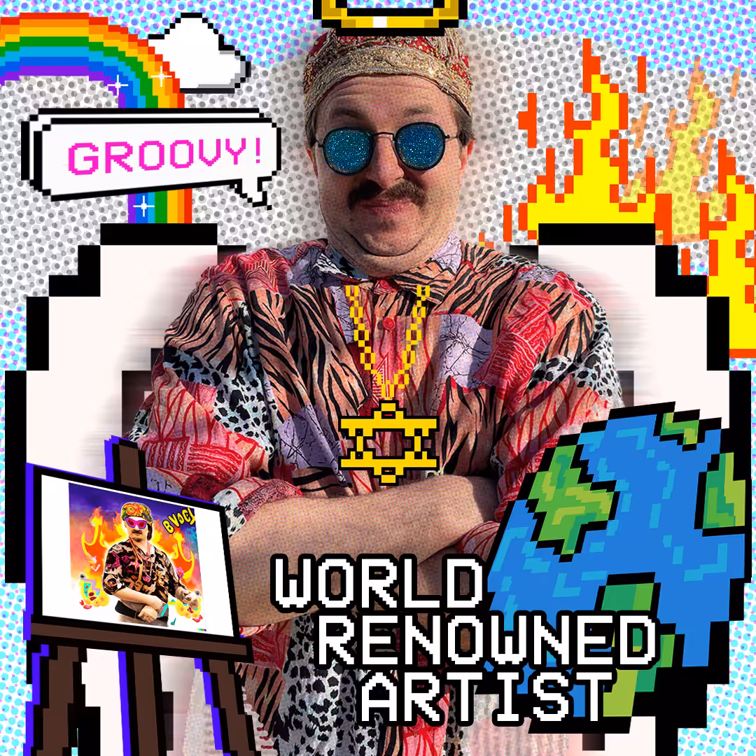 Groovy Gersch is a World Renowned Artist