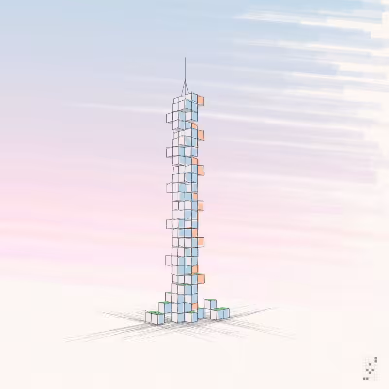 Cellular Skyscrapers #245