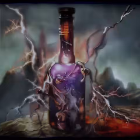 Magic 🪄 bottle for thirsty souls 