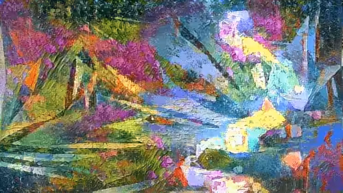 Rare Founder Painting #23