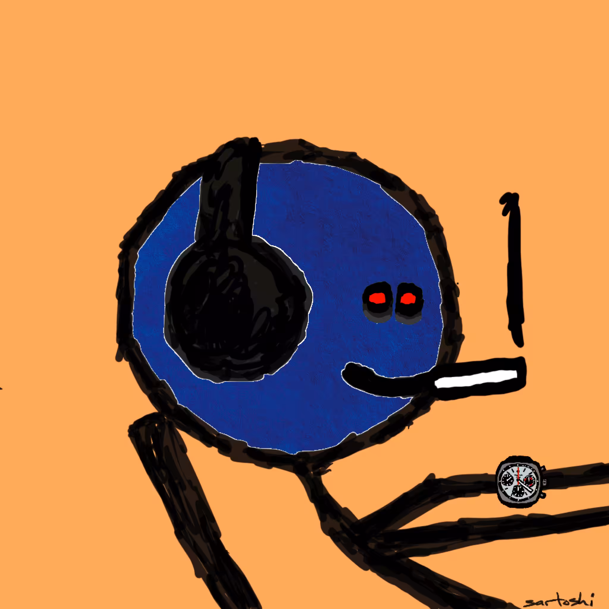 BLeU zombie mfer