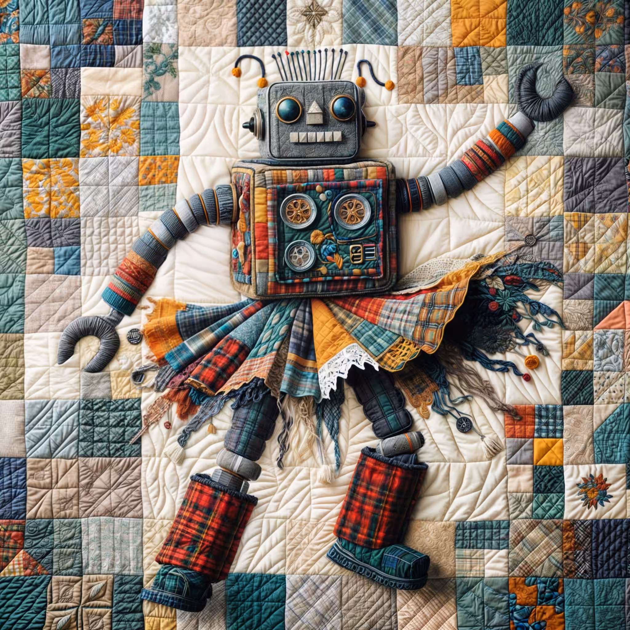 The Human AI Tribal Love-Hate Musical (dance scene)