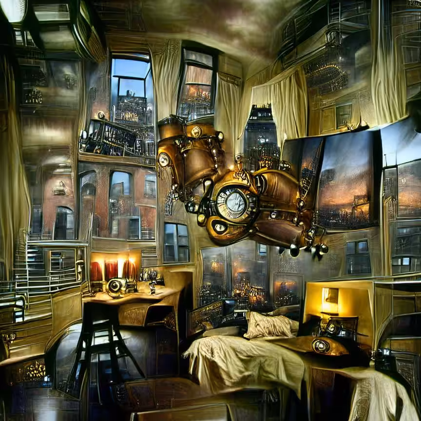 Steampunk Apartment No. 3
