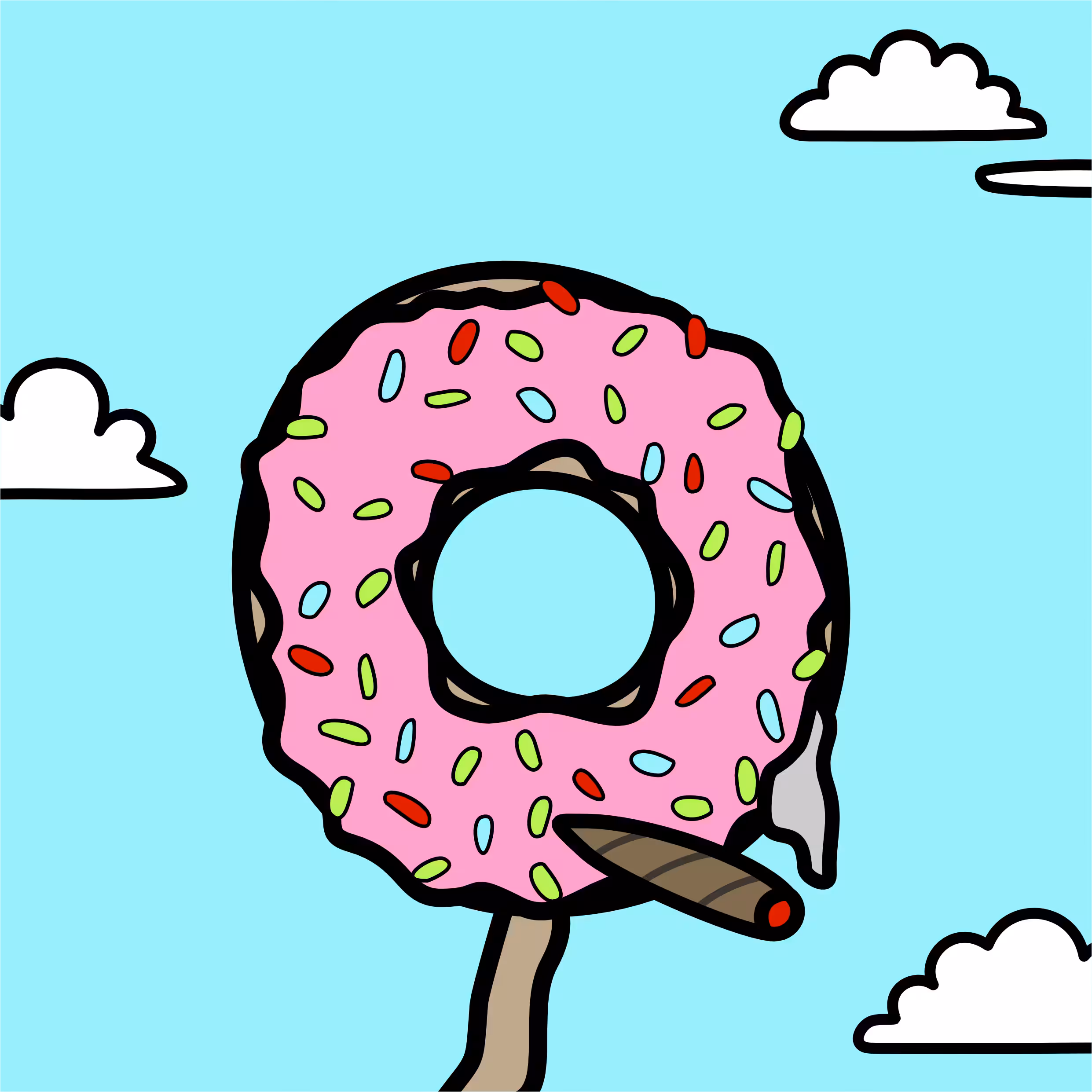 Cloudy Donut