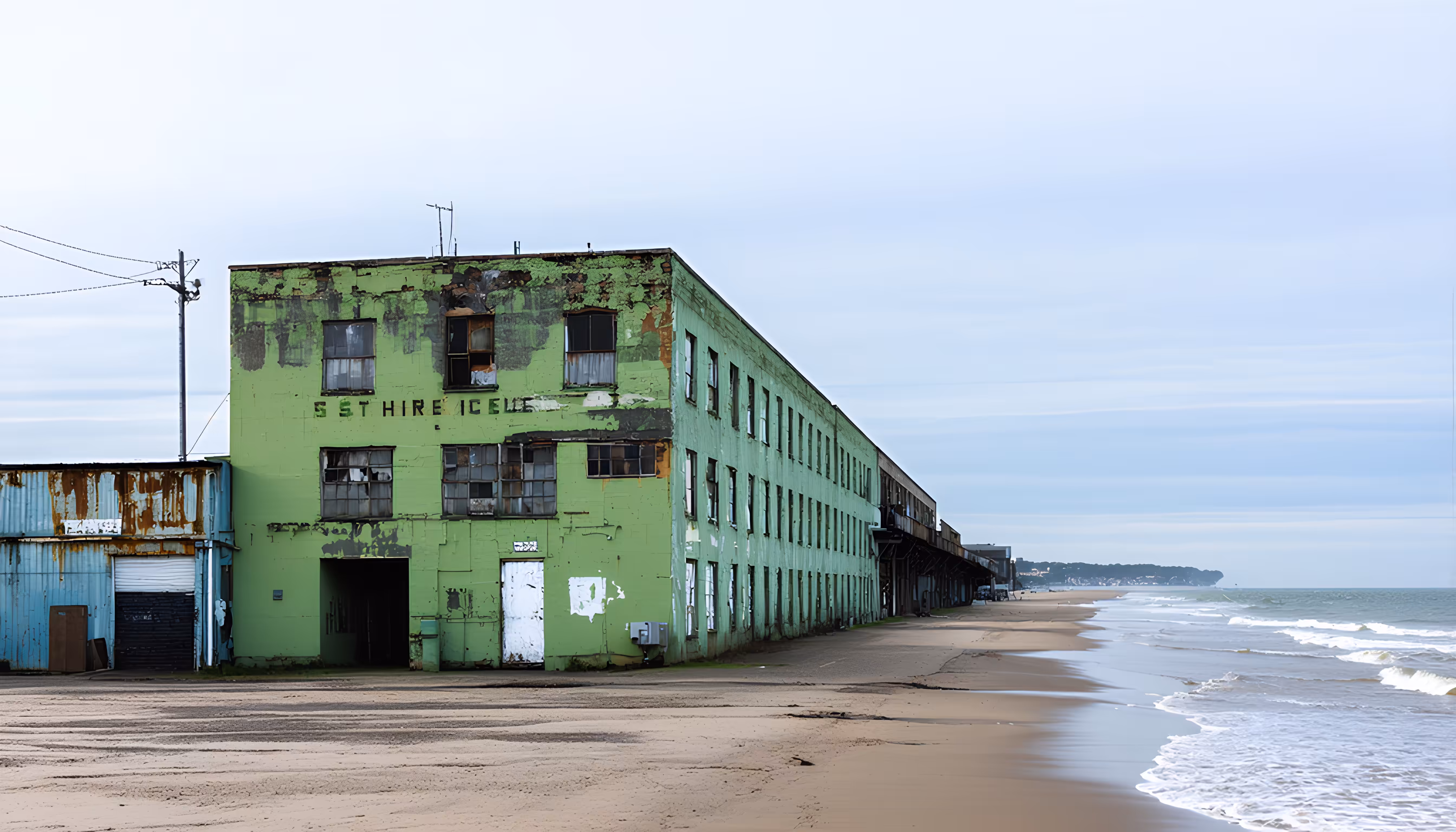🧊 Echoes of Ice: Forgotten Factory by the Sea