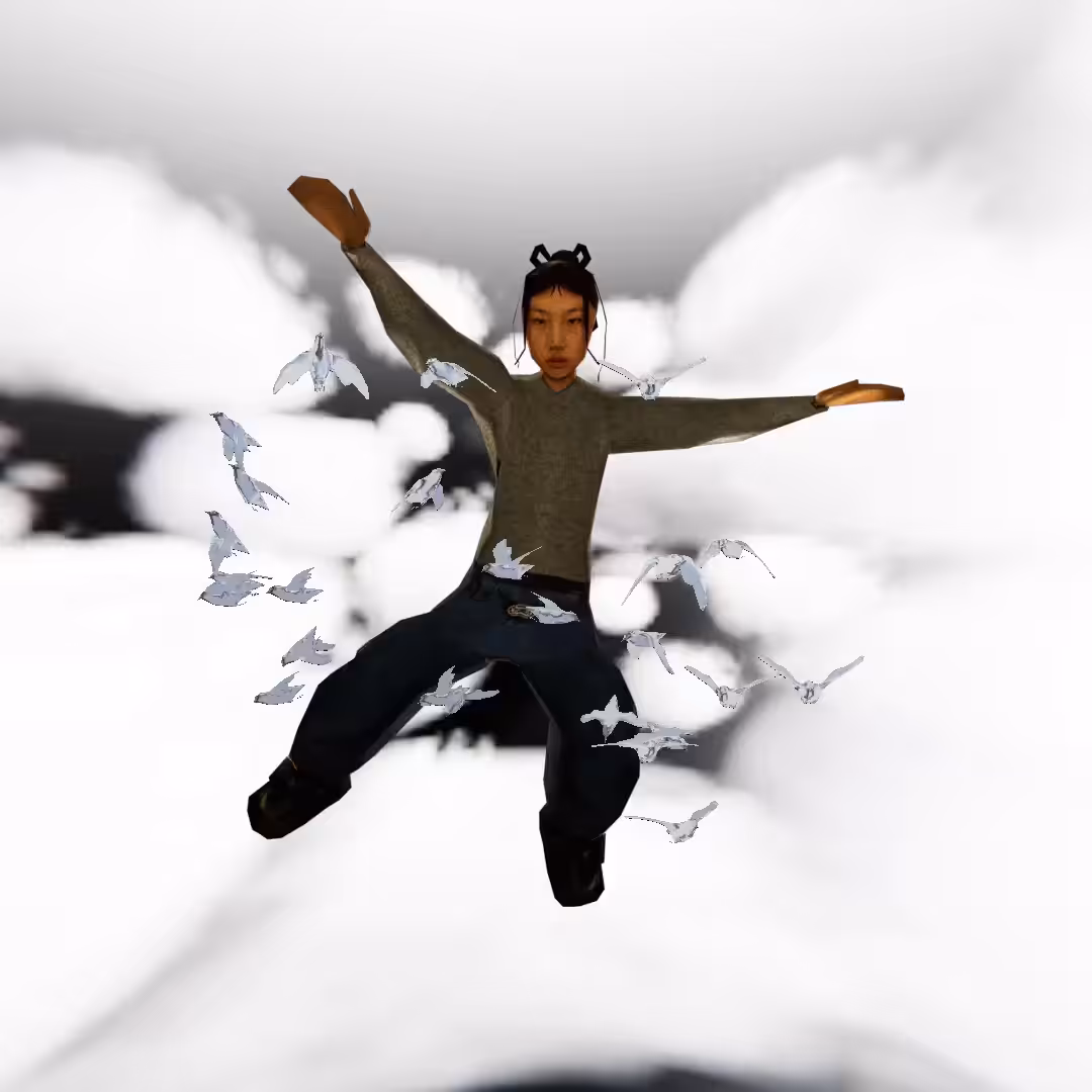 Cloud #7: The Vintage Sky Main Character With the Seagulls.