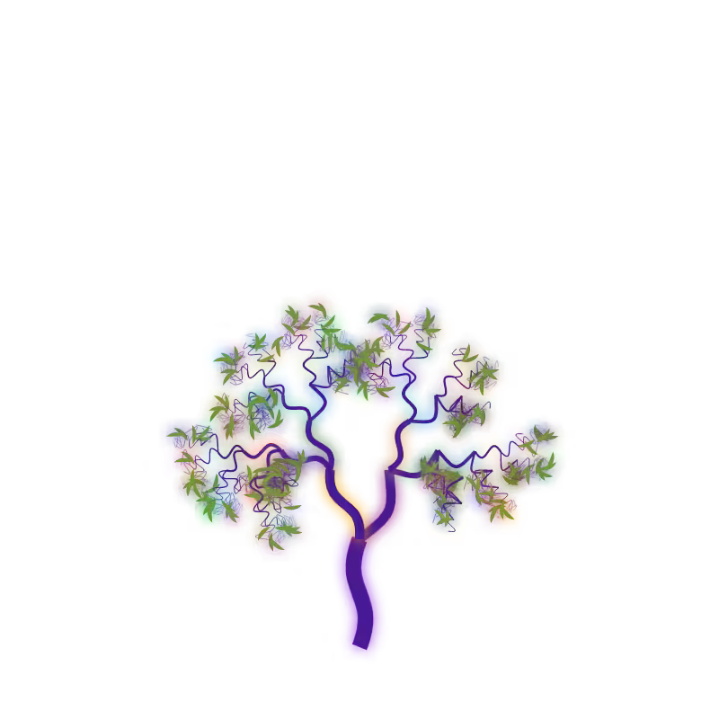 Generative Fractal Tree #6