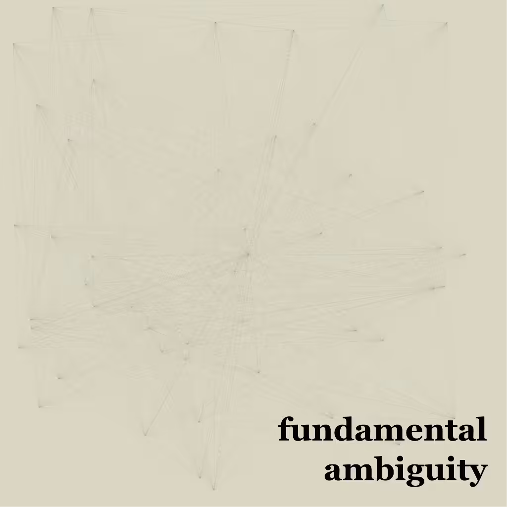 fundamental ambiguity