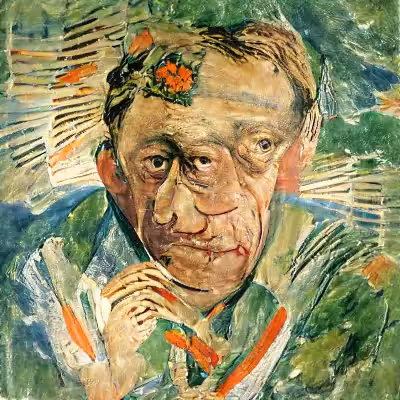 Portrait of Oskar Kokoschka