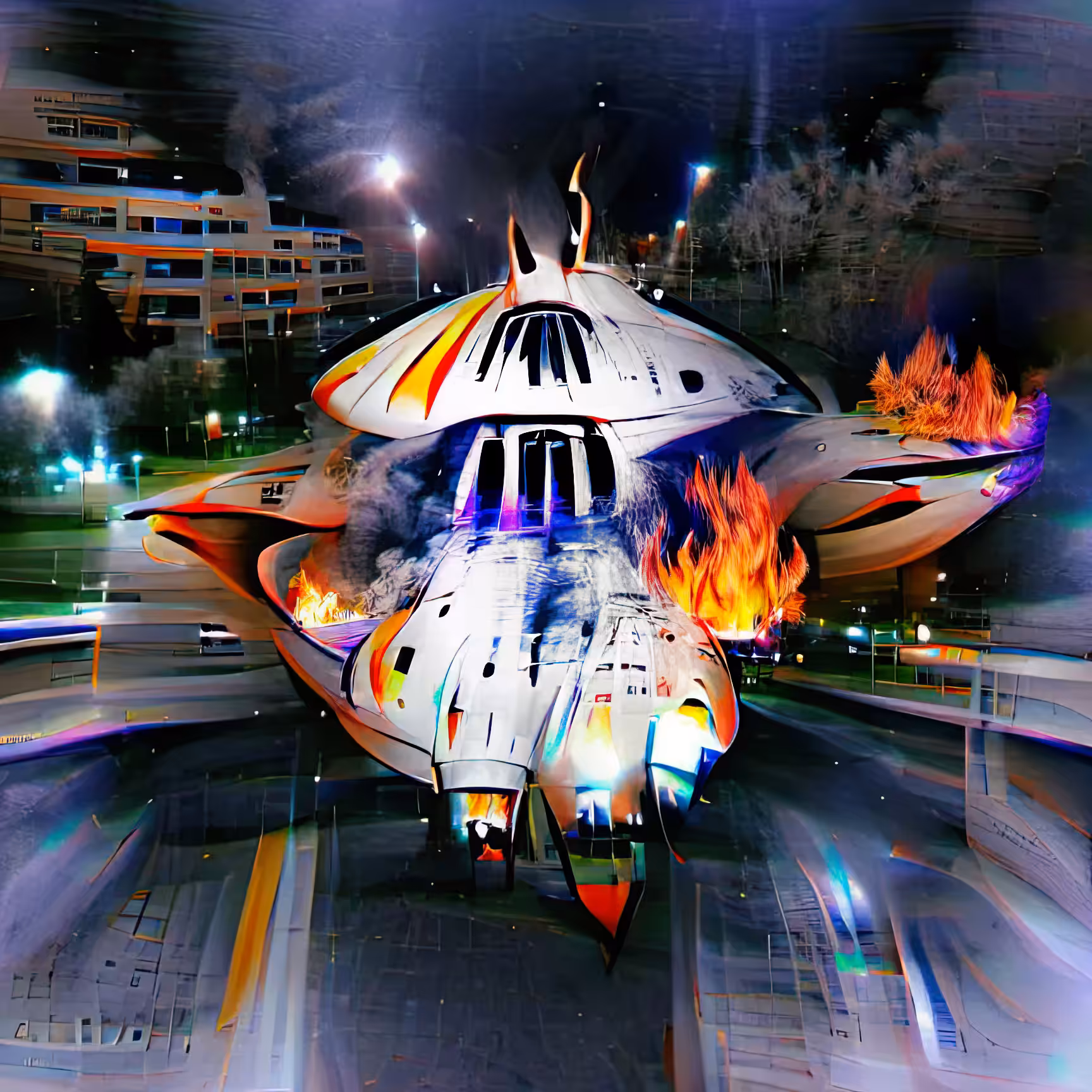 Anne Spalter AI Spaceships: Urban Armada 199/501