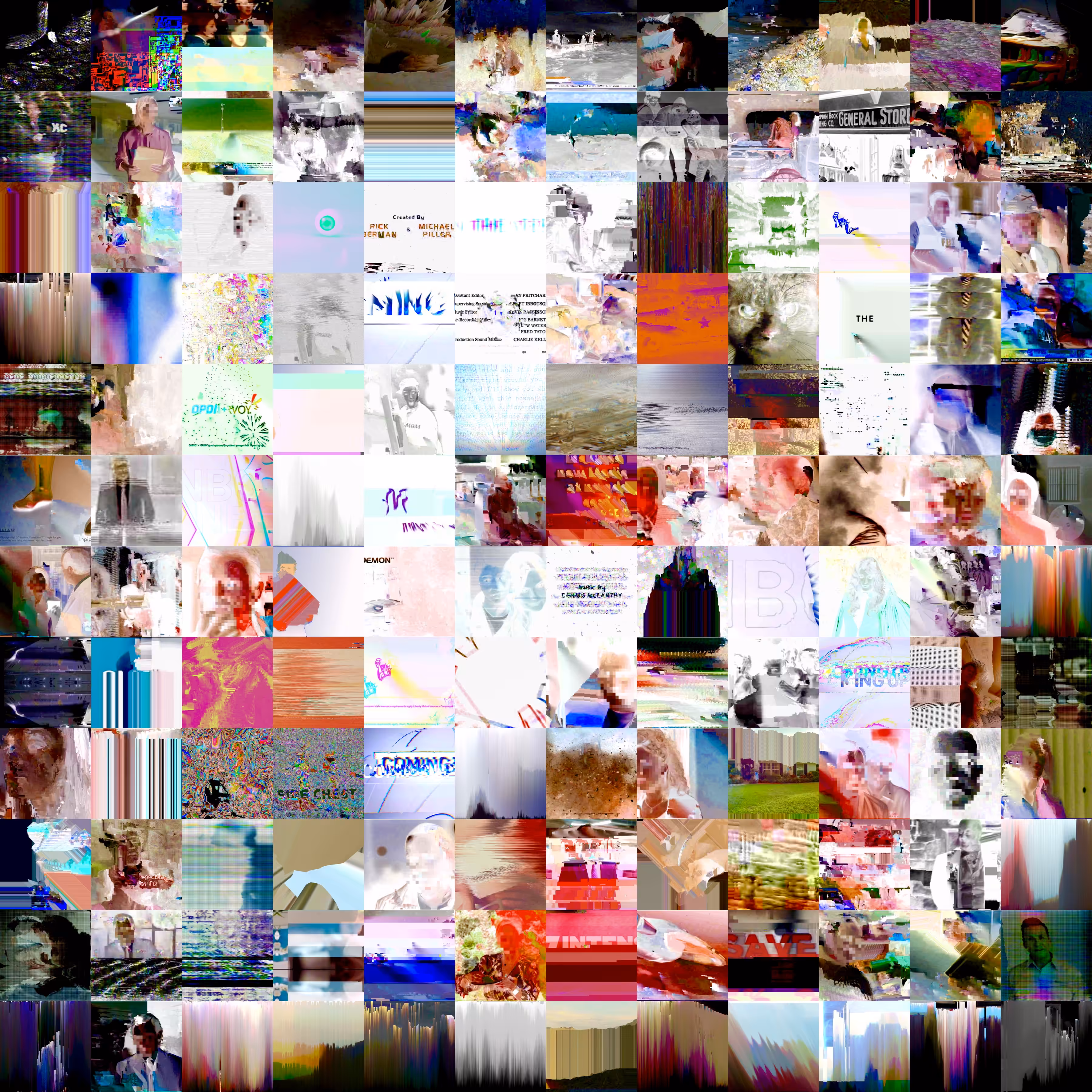 2021 Christmas Glitch Quilt 18